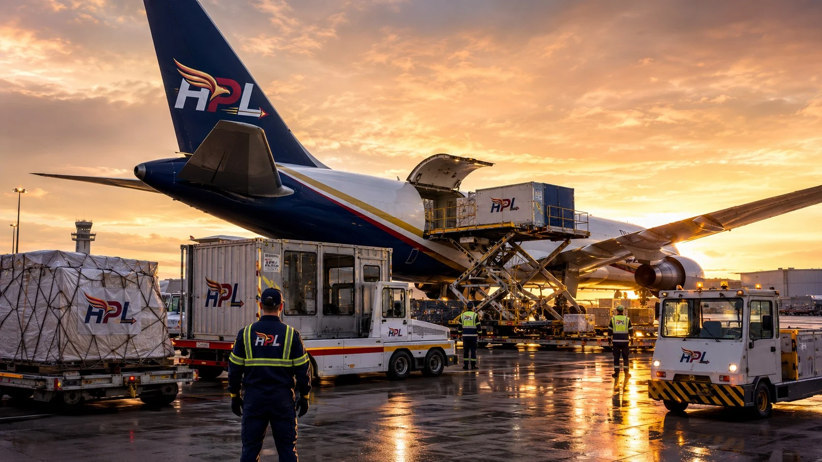HPL logistics execution